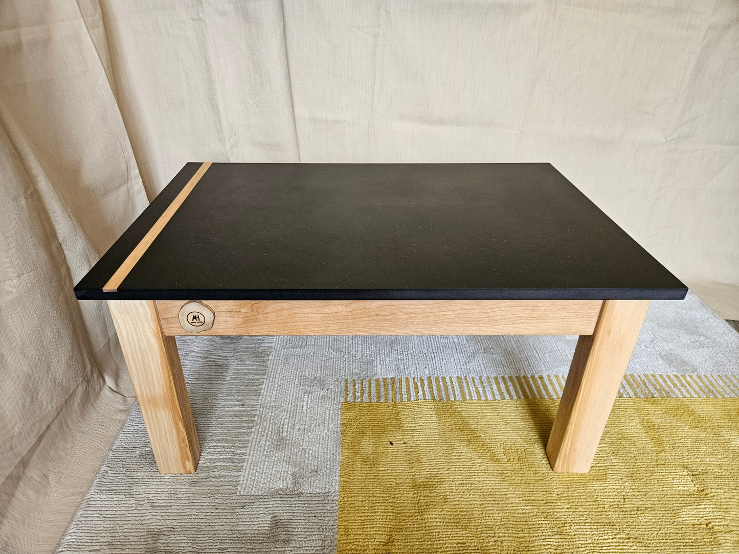 Black Valchromat Coffee Table