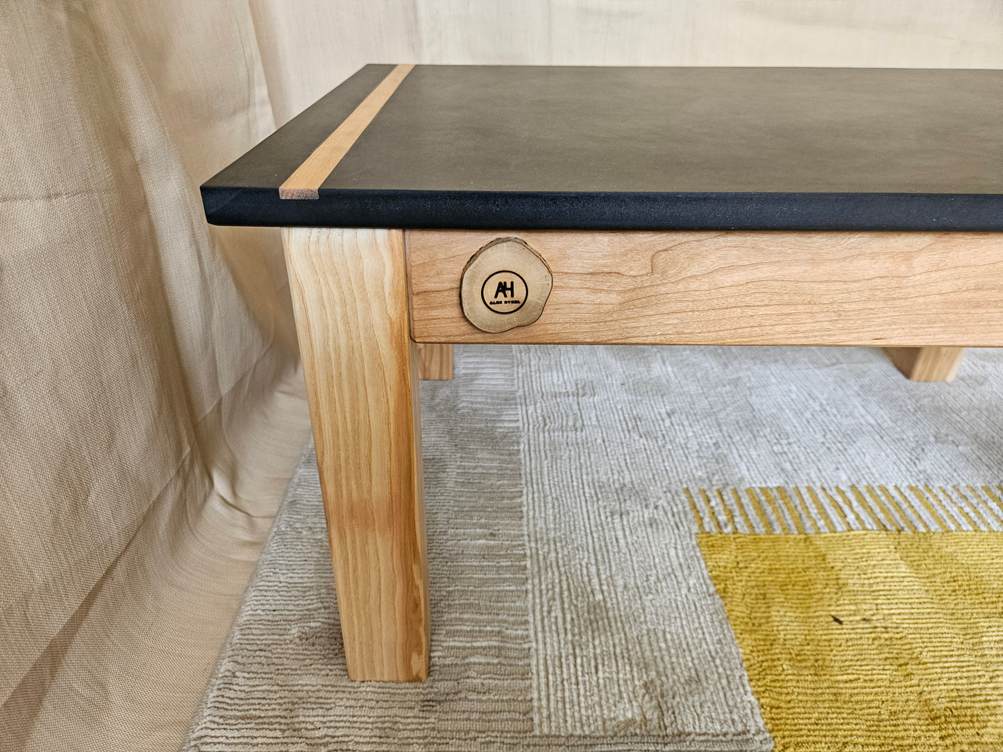 Black Valchromat Coffee Table